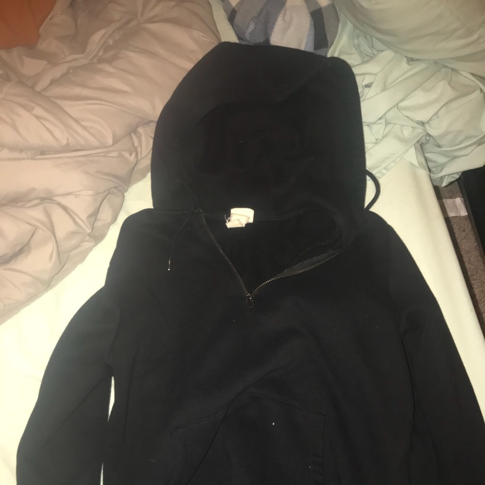 Black hoodie